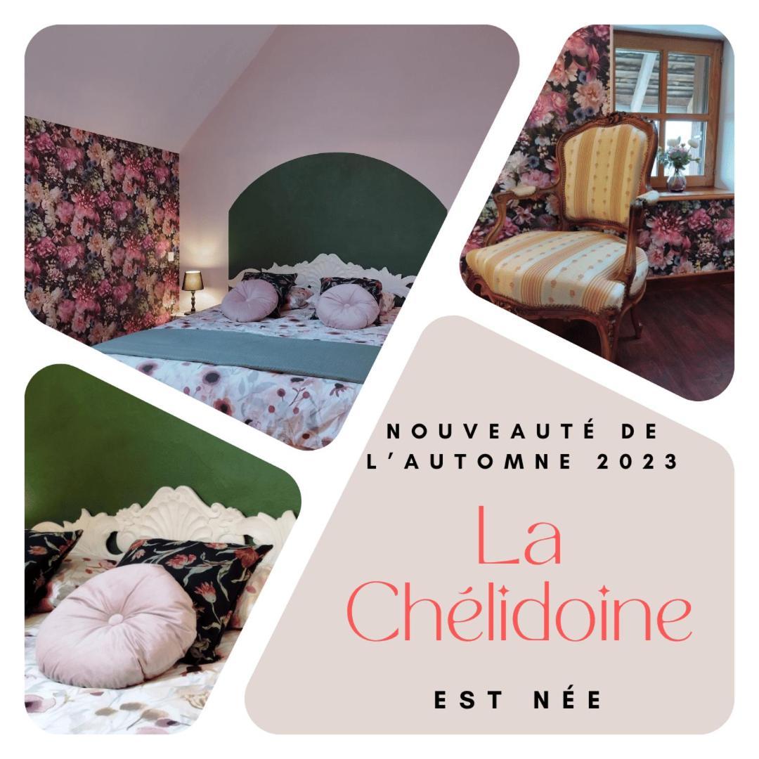 La Baudiniere, Chambre "La Chelidoine", Boyer Exteriér fotografie